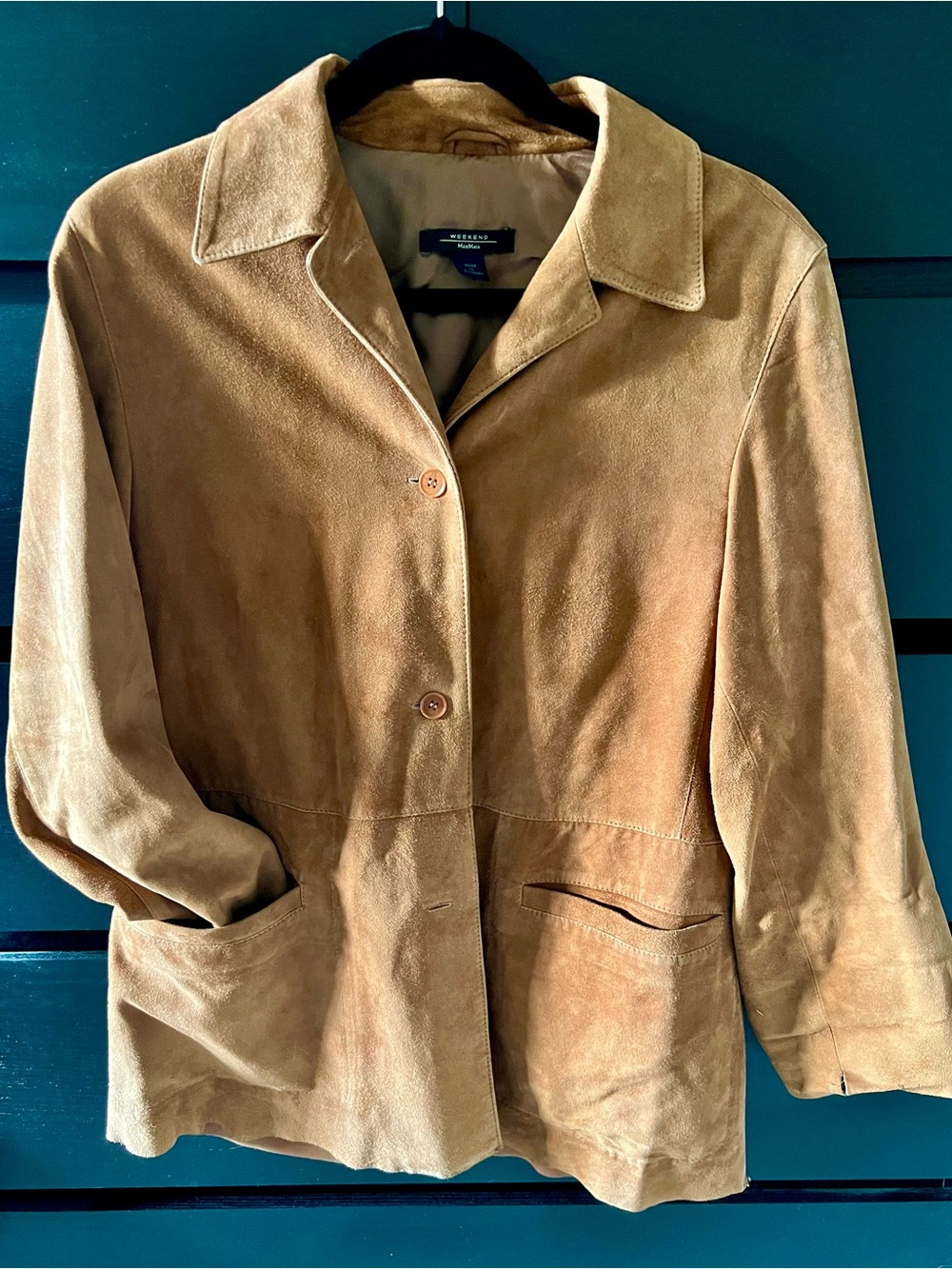 Vintage Max Mara Weekend Suede Jacket